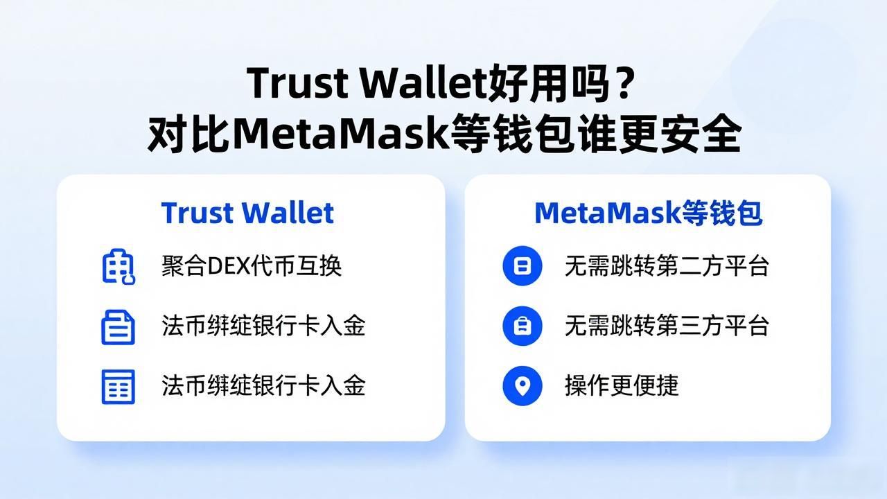 Trust Wallet安全性分析_Trust Wallet与其它加密钱包的对比分析:为何选择它作为您的主要钱包_Trust Wallet与MetaMask对比