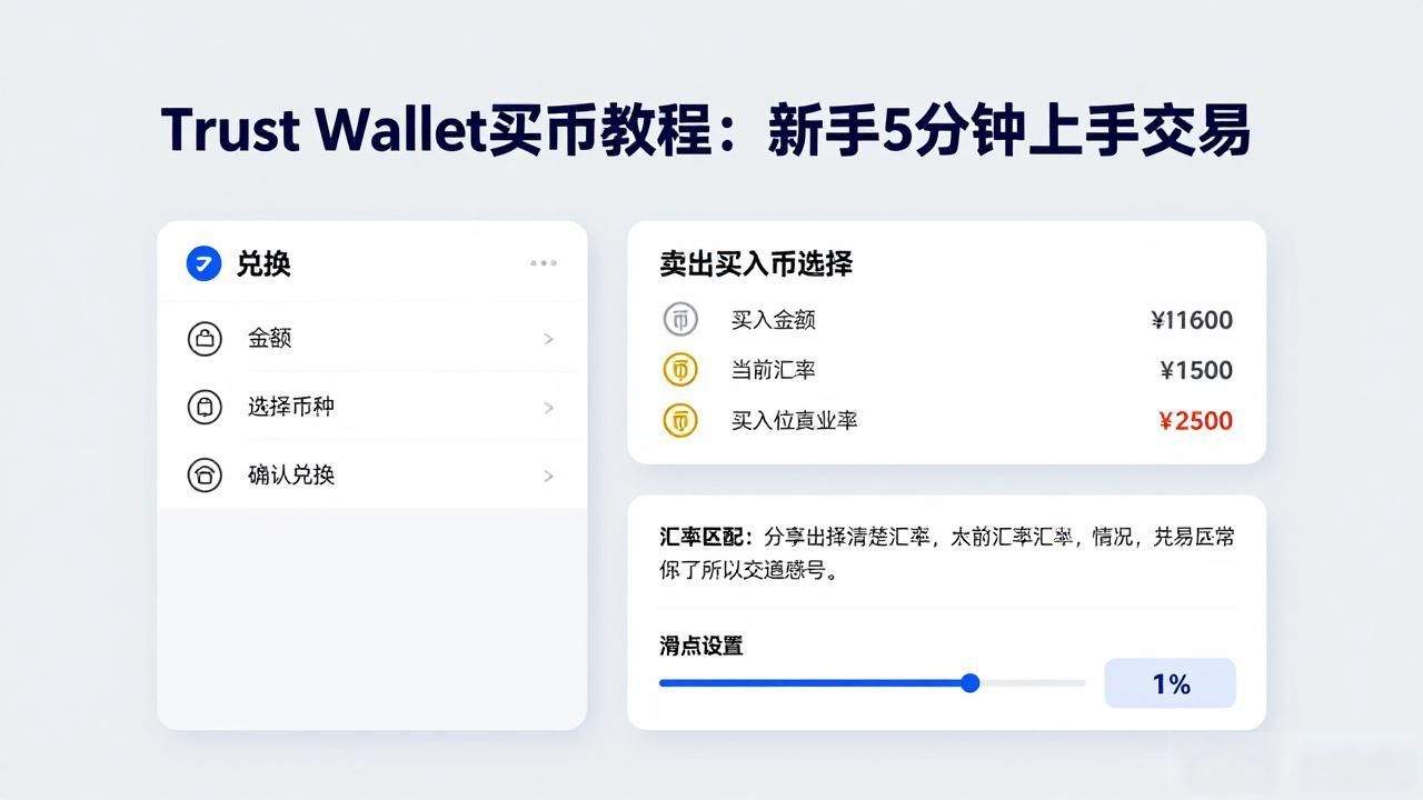 Trust Wallet网络选择注意事项_Trust Wallet买币交易指南_新手必看:在Trust Wallet中如何轻松购买和交易加密货币的步骤!