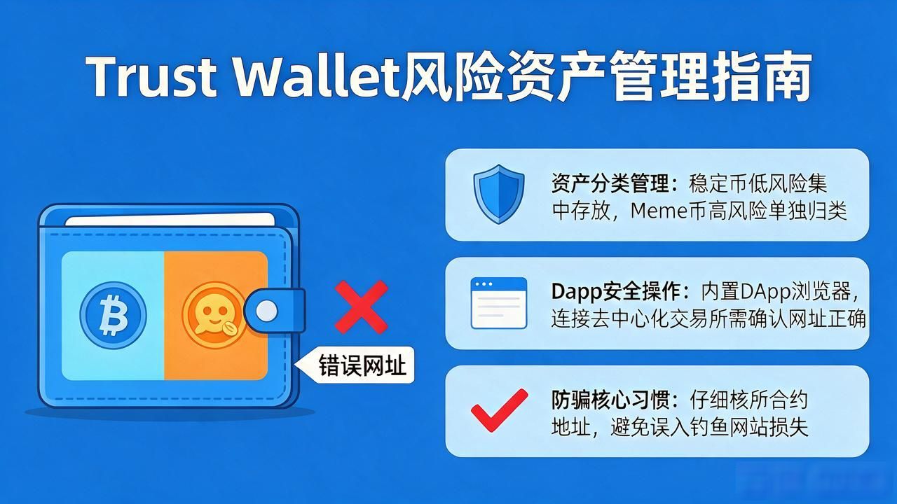 加密资产管理助记词备份_Trust Wallet私钥管理_如何通过 Trust Wallet App 管理风险资产?