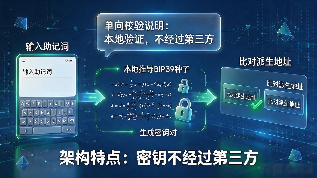 Trust钱包如何确保恢复过程的信息安全?_Trust钱包密钥本地加密_Trust钱包助记词恢复安全