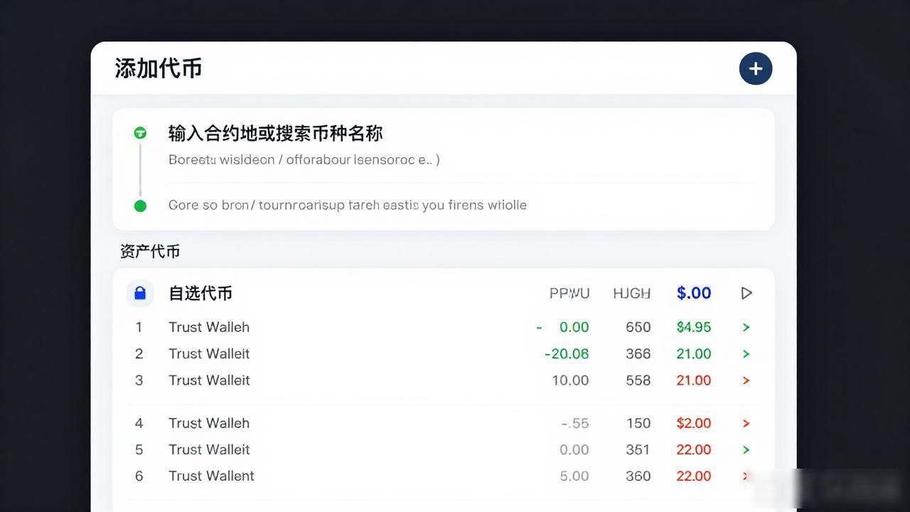 Trust Wallet 市场行情查看_如何通过 Trust Wallet 跟踪市场动态?_Trust Wallet 虚拟货币实时价格走势