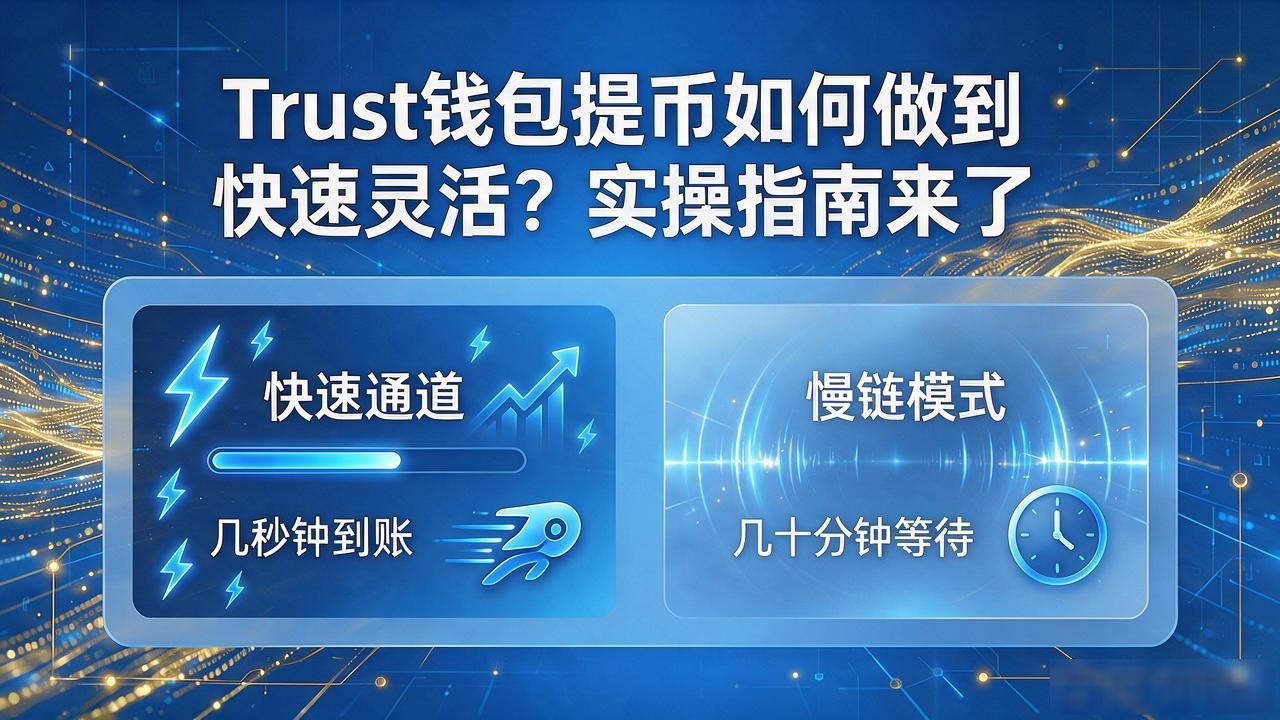 Trust钱包如何选择区块链降低提币成本_Trust钱包提币时如何选择链上网络_Trust钱包用户在提币中保持灵活性的关键