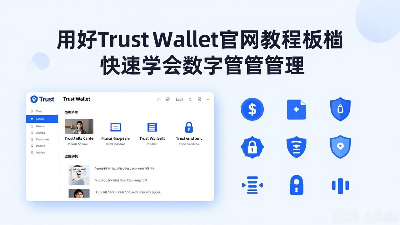 如何有效利用Trust Wallet官网的教程与文档,快速上手数字资产管理?_Trust Wallet 基础操作指南_Trust Wallet 官网 教程