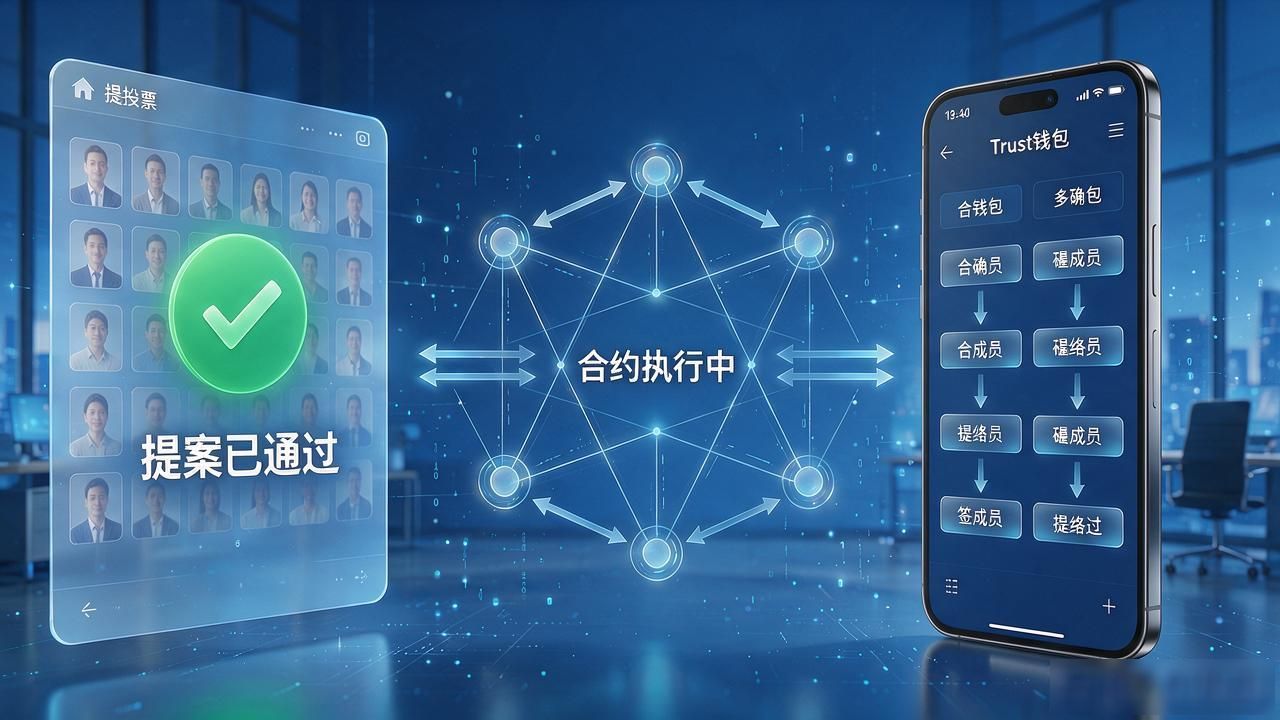 Trust钱包多签 商业价值 团队协作_Trust钱包多签 机构治理 合规管理_Trust钱包多签的商业运用与机会