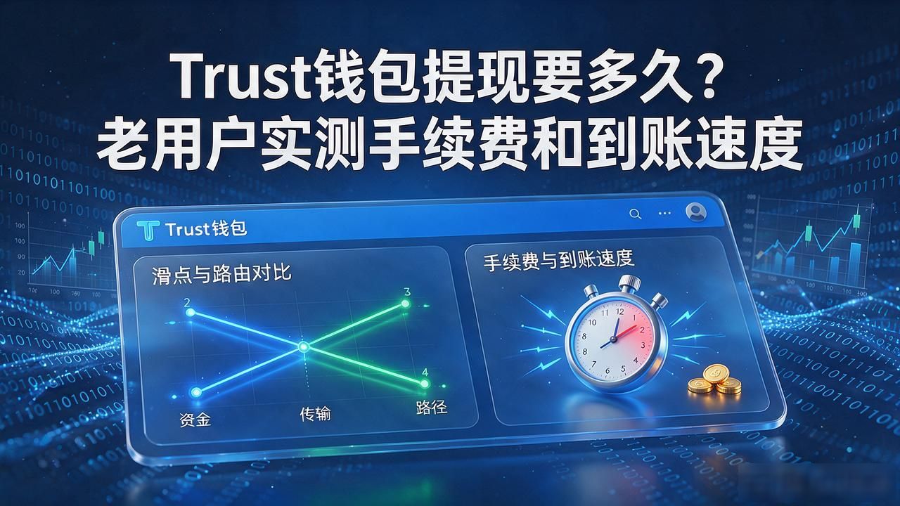 Trust钱包的提现评估与市场评测_Trust钱包提现到账速度实测_Trust钱包手续费与滑点表现分析