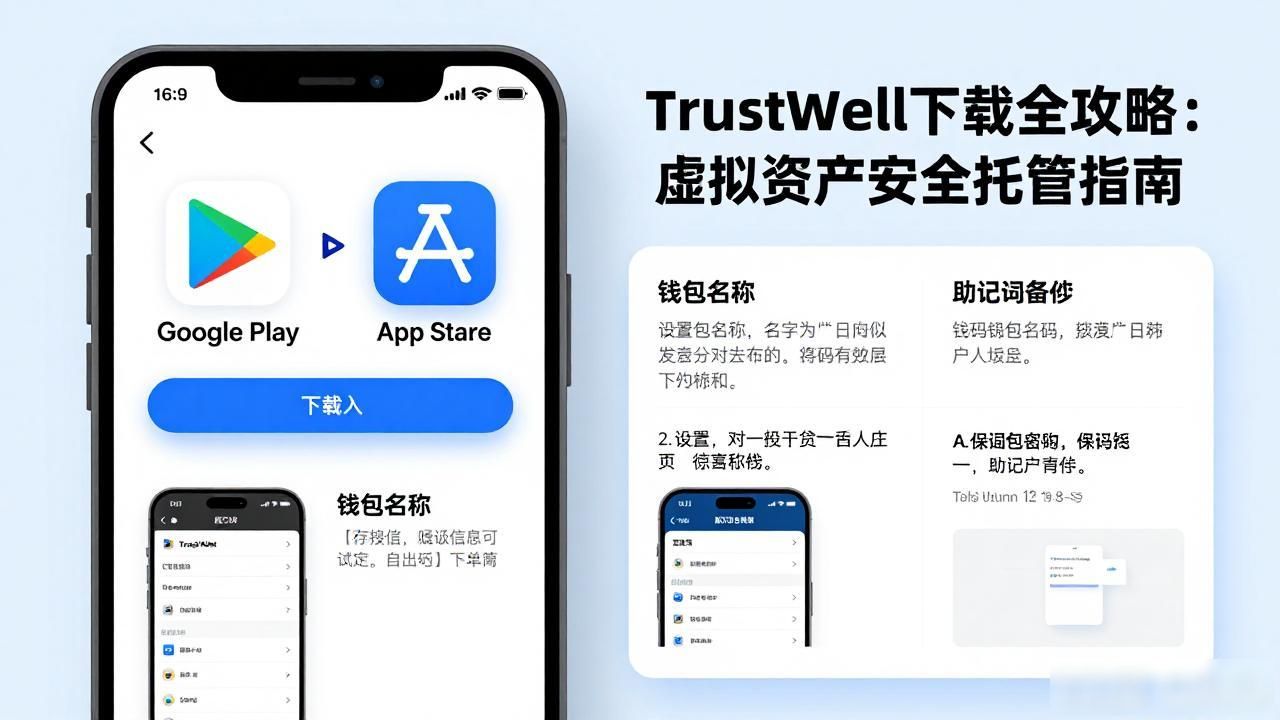 Trust Wallet下载流程及私钥保护方法_Trust Wallet下载过程中的虚拟资产管理_非托管加密货币钱包安全管理