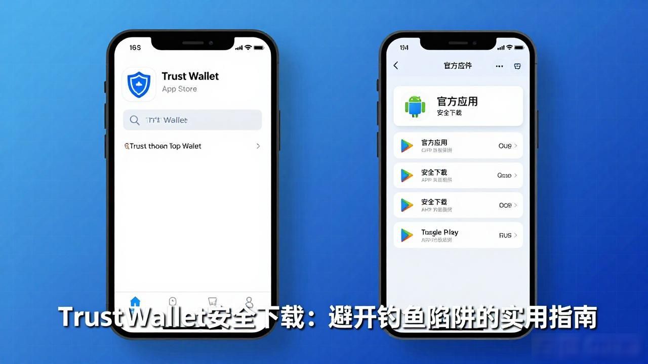 trustwallet官网辨别真假_假冒网站钓鱼链接防范_Trust Wallet下载地址链接的安全提示