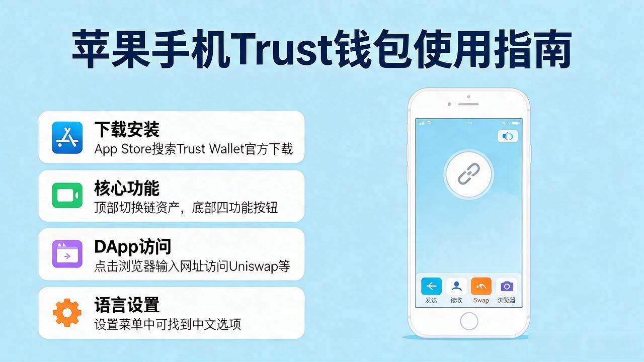 苹果手机Trust Wallet助记词保存方法_Trust Wallet正版下载安装教程_苹果手机下载trust钱包