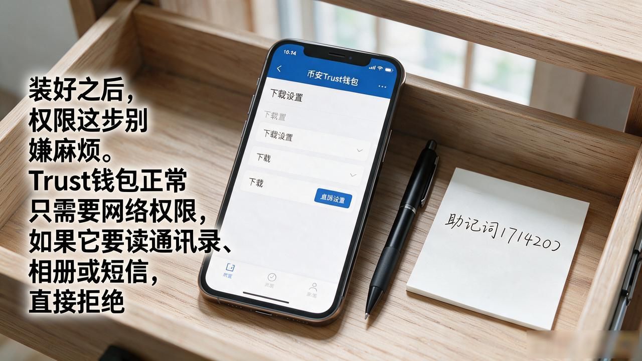 Trust钱包官方下载渠道_币安Trust钱包手机版的安全性与下载建议_Trust钱包安全设置指南
