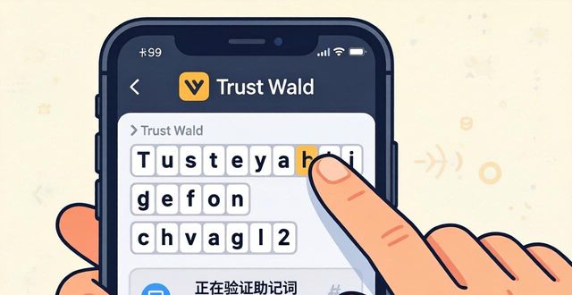 Trust Wallet 钱包下载后如何导入助记词？_钱包助记词怎么保存_钱包助记词输入格式