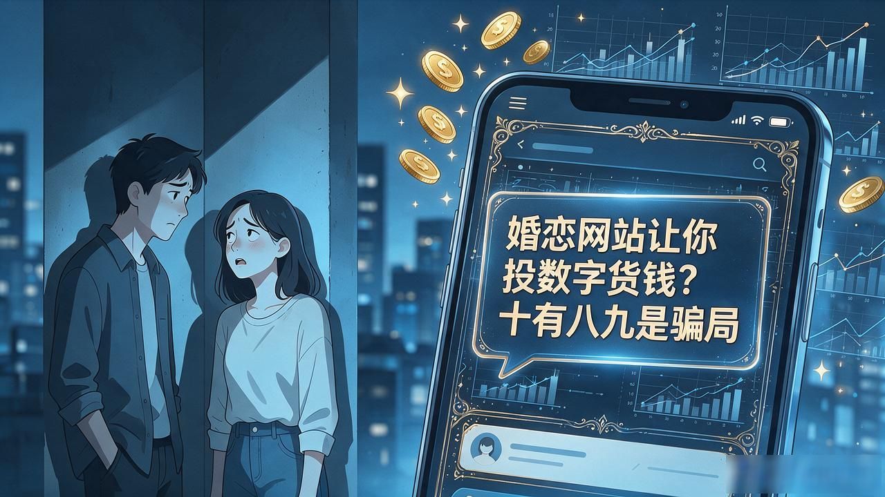 婚恋交友平台 数字货币杀猪盘 防范投资诈骗_婚恋网数字货币诈骗
