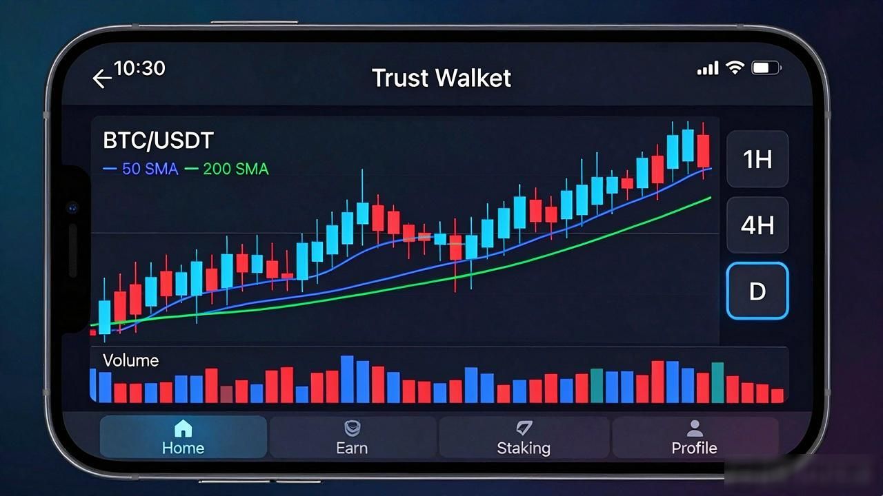 如何在Trust Wallet苹果版中进行市场分析?_苹果手机用Trust Wallet看币行情技巧_Trust Wallet苹果版市场分析工具使用方法