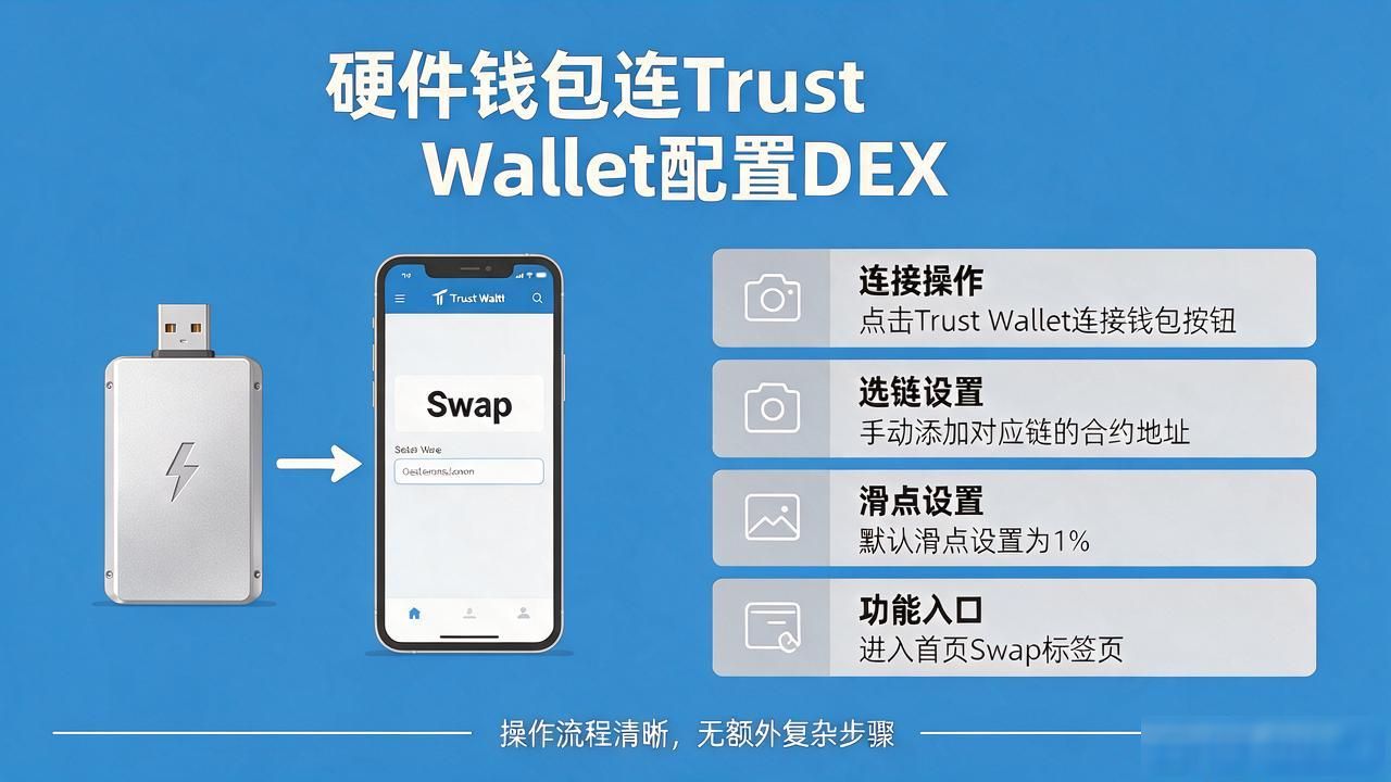 Trezor内置DEX使用教程_Trust Wallet DEX硬件钱包配置_Trust Wallet内置DEX官网配置教程 硬件钱包