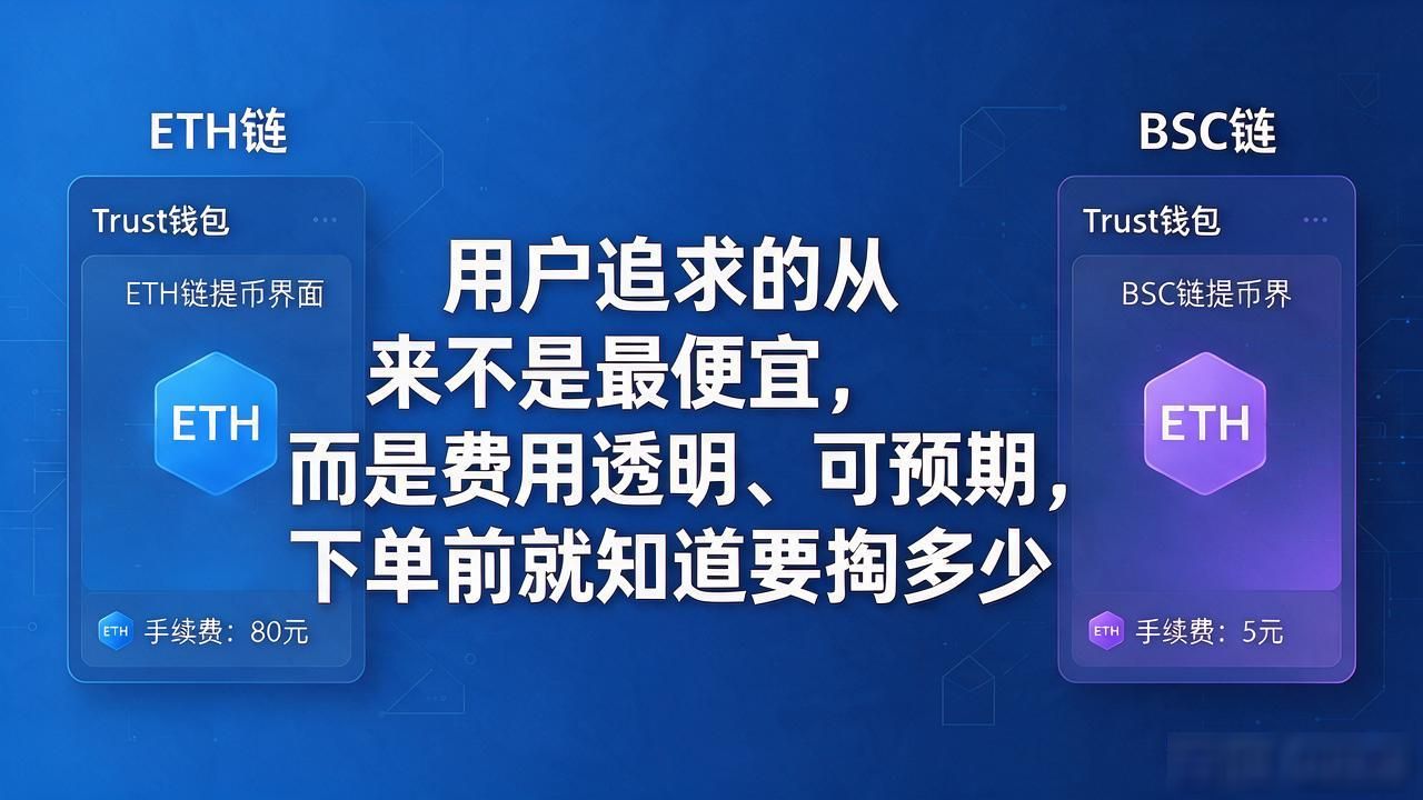 Trust钱包用户在提币中追求的价值_Trust钱包跨链提币手续费透明可预期_Trust钱包提币等待确认时间长怎么办