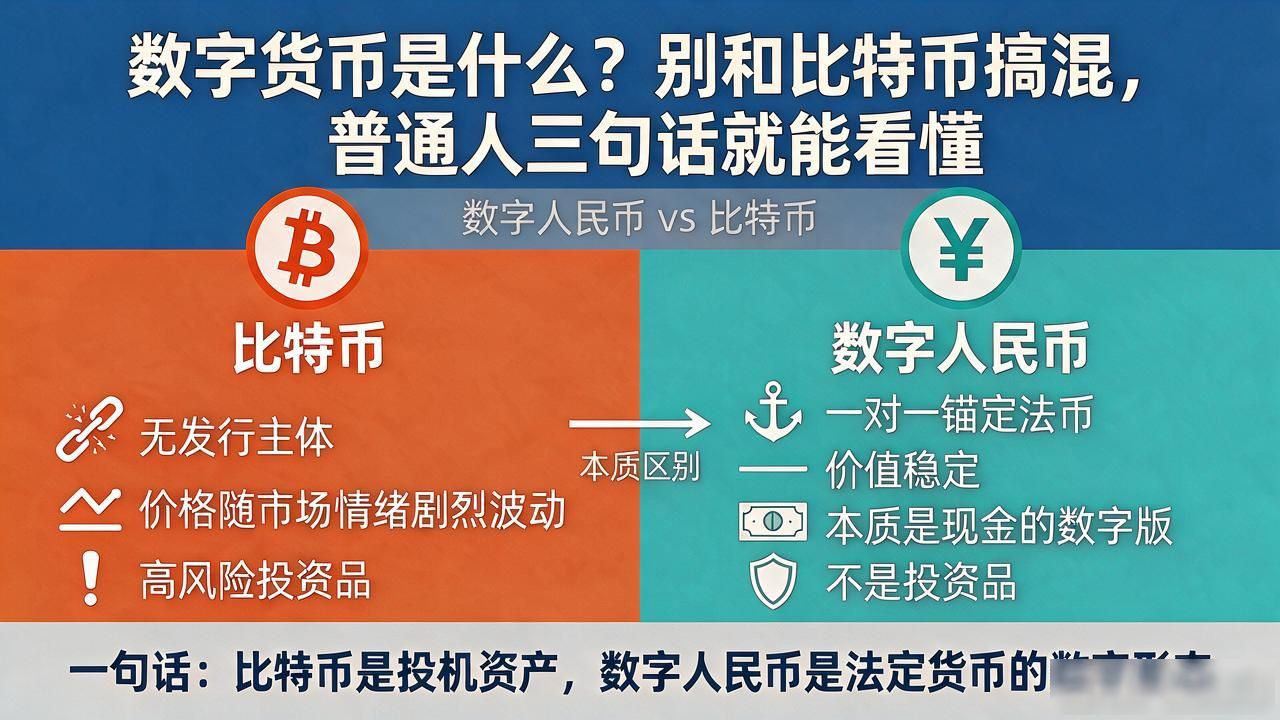 数字人民币是法定货币吗_数字货币什么是_数字人民币与比特币区别