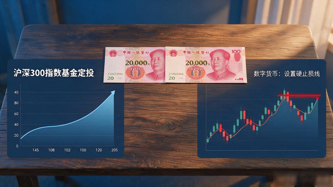 活期理财与指数基金分散投资_Trust钱包数字货币提现后的资金运用_数字货币提现后资产配置