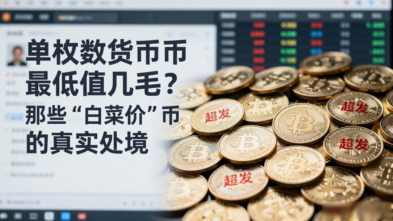 最低单枚数字货币价值_单枚价格与总价值关系_最低单枚数字货币价值