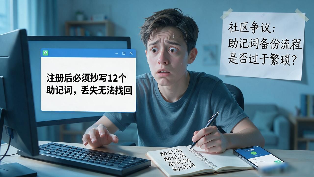 Trust钱包注册体验_助记词备份安全性_Trust钱包用户如何对注册程序进行评价?