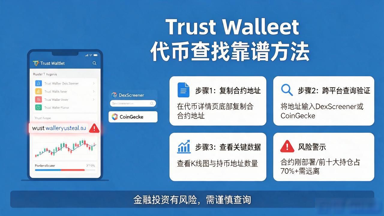 Trust Wallet Discover页面筛币逻辑_代币详情页合约地址核查_如何在 Trust Wallet App 中找到最好的代币?