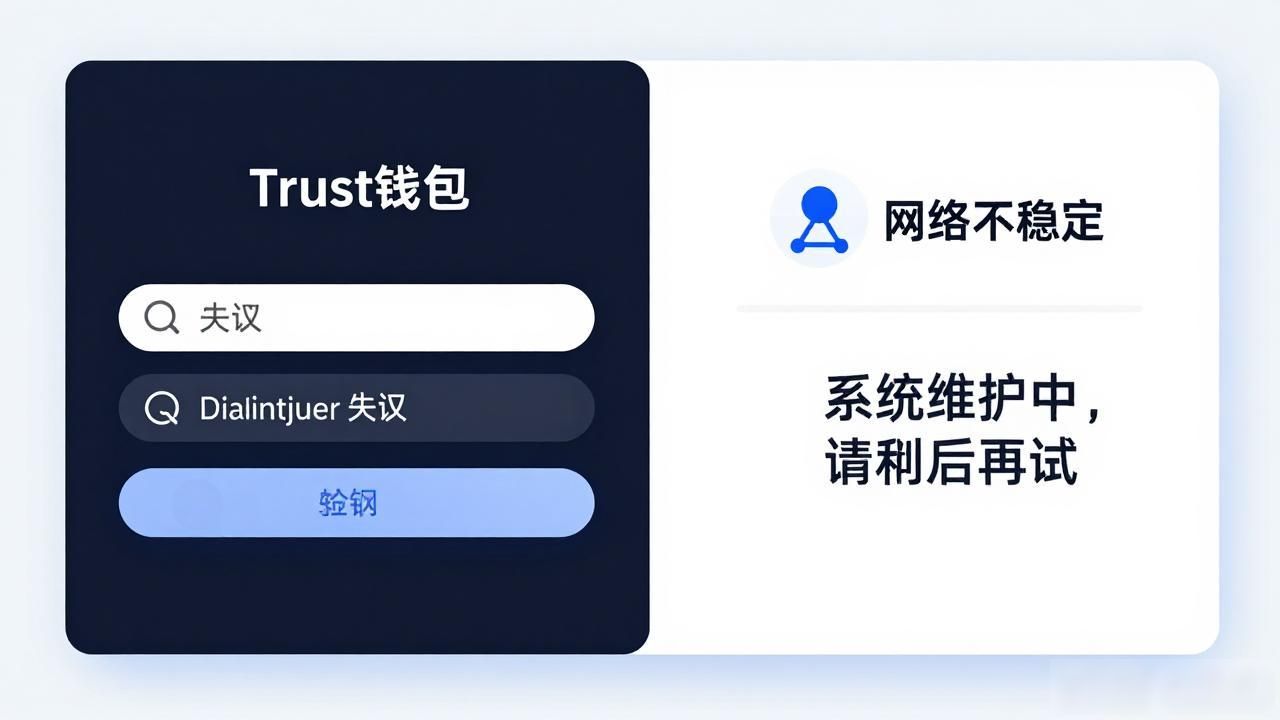 Trust钱包无法登录恢复时机_数字钱包数据异常处理策略_Trust钱包用户如何选择合理的恢复时机?