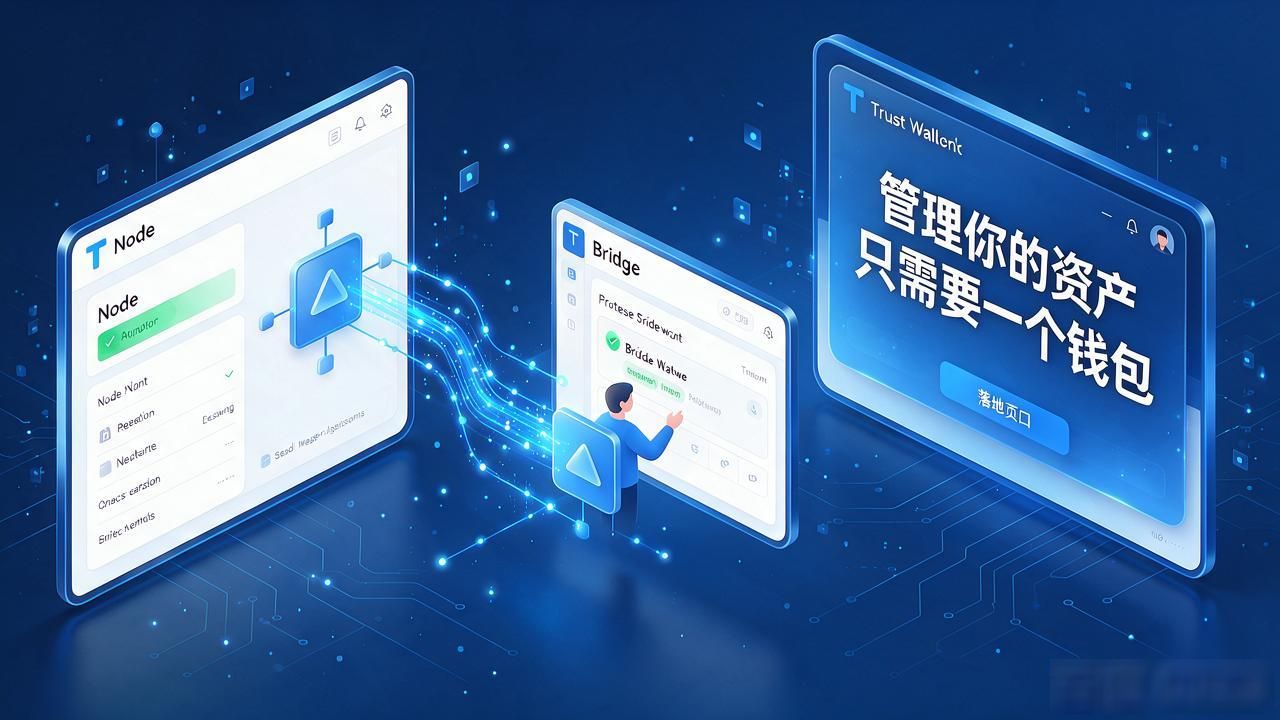 Trust Wallet去中心化钱包监测链路下载策略_Trust Network生态交叉引流获客策略_Trust Wallet 的监测工具与下载策略