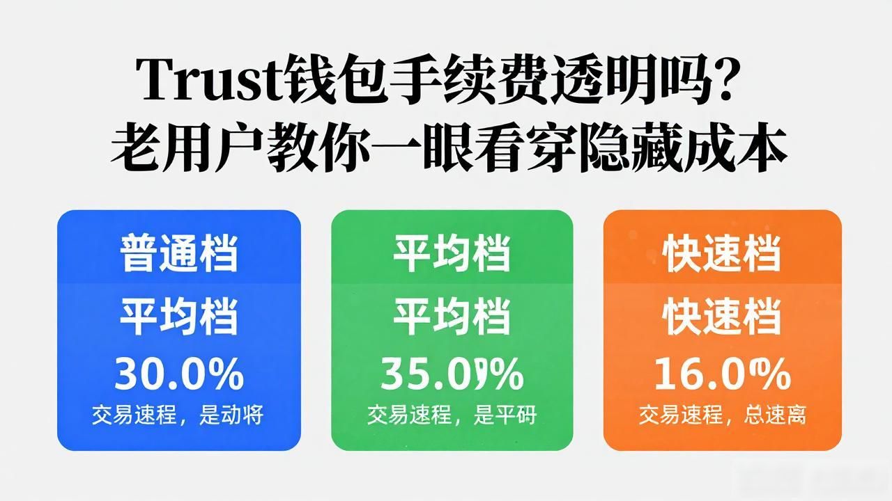 Trust钱包用户如何增强对手续费透明度的信心？_手动调整交易优先级_Gas费波动原因