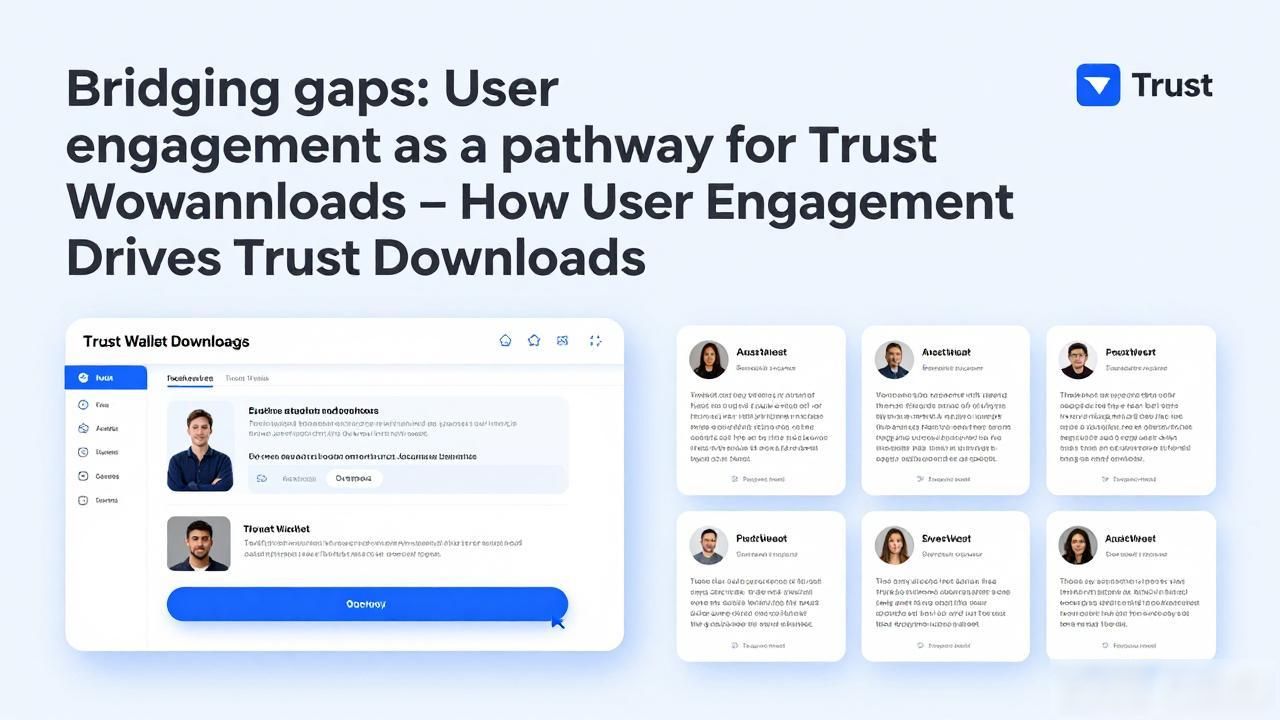 building trust in digital finance_Bridging gaps： User engagement as a pathway for Trust Wallet downloads_crypto wallet user engagement strategies