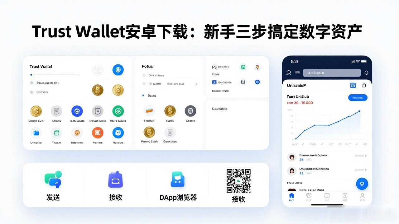 通过Trust Wallet钱包安卓版下载新手如何快速上手数字资产管理？_Trust Wallet新手入门指南_加密货币小白如何使用Trust Wallet