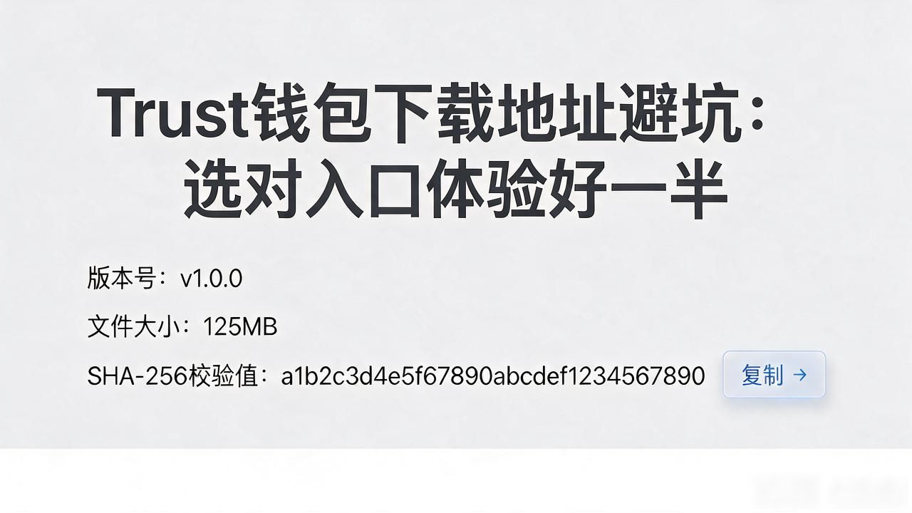 Trust钱包下载地址优化_Trust钱包下载地址的优化与用户体验规范_官方入口可辨