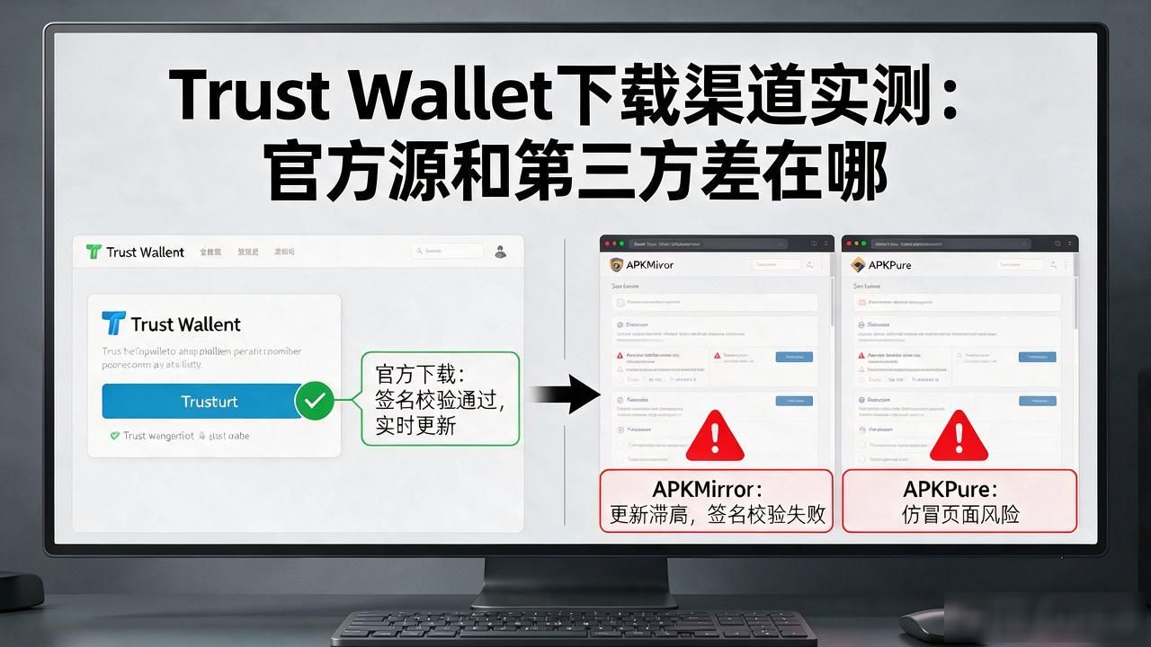 Trust Wallet download channel research_使用Trust Wallet提供的下载调研与分析_APK distribution site security analysis